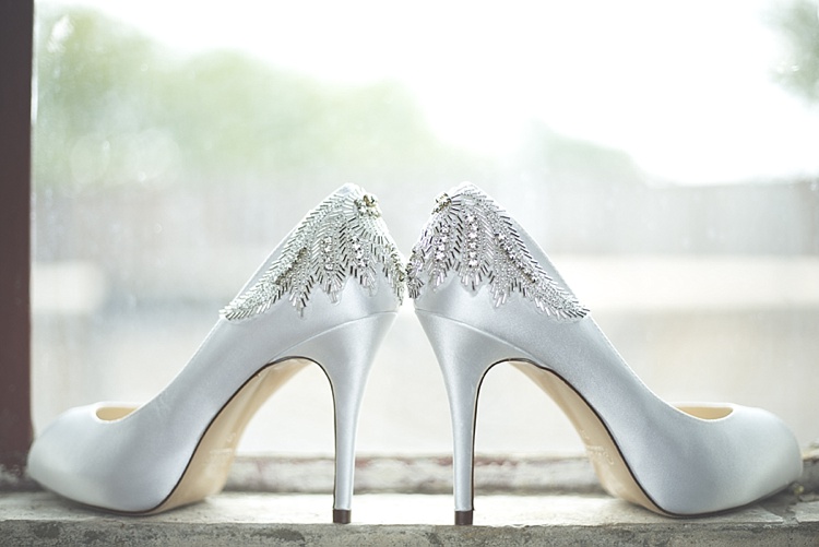 Stunning Bridal Shoes by Pink Paradox 