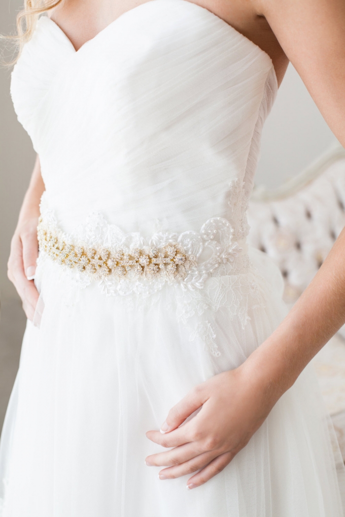 beaded sash