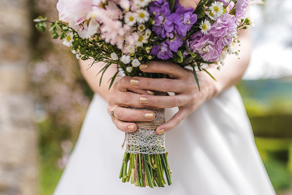 Spring Pastel Shades and Daisies for a Handemade Yorkshire Barn Wedding, Andrew Keher Photography.