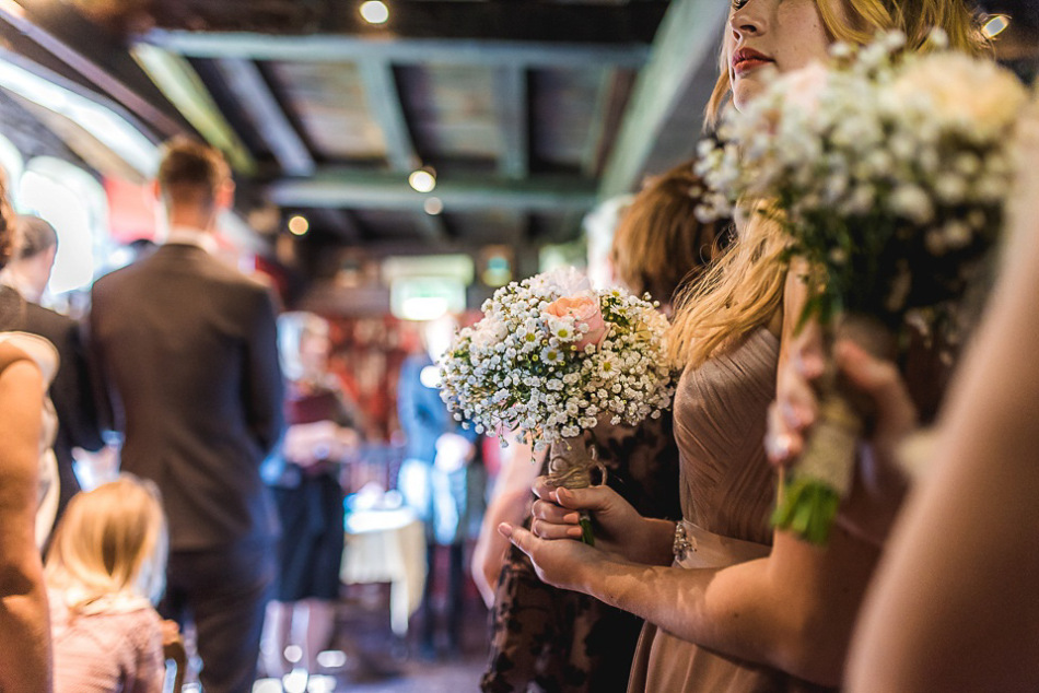 Spring Pastel Shades and Daisies for a Handemade Yorkshire Barn Wedding, Andrew Keher Photography.